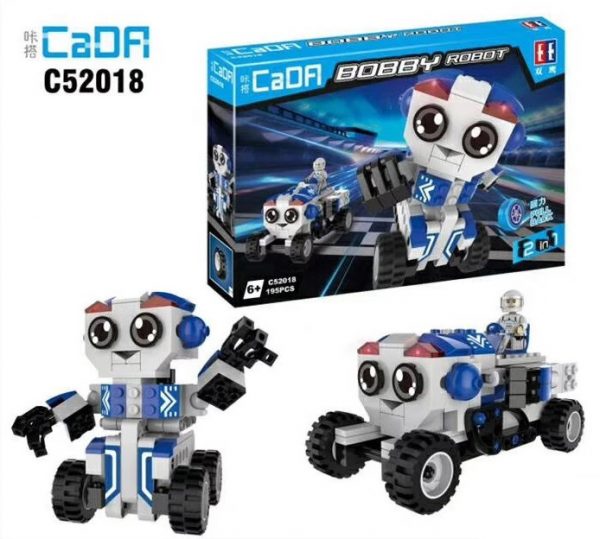 DoubleE / CADA C52018 BOBBY Robot Back Force Building Block 1