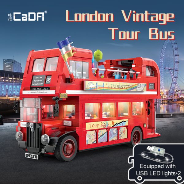 CaDa C59008 London Retro Tour Buses Technician