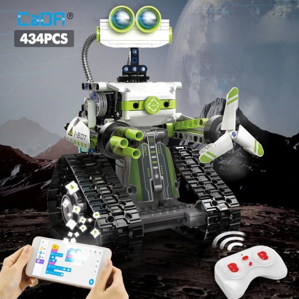 CaDa C83001 Remote Control Robot with Motor programming robot Creator