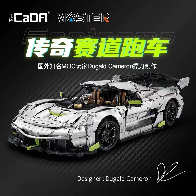 CADA C61048 1:8 Fantasma Sports Car Technic