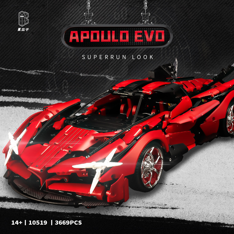 K Box 10519 Technic Red Apollo EVO 6 - CADA Block