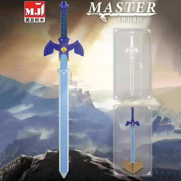 MJ 13041 The Legend of Zelda Master Sword 3 - CADA Block