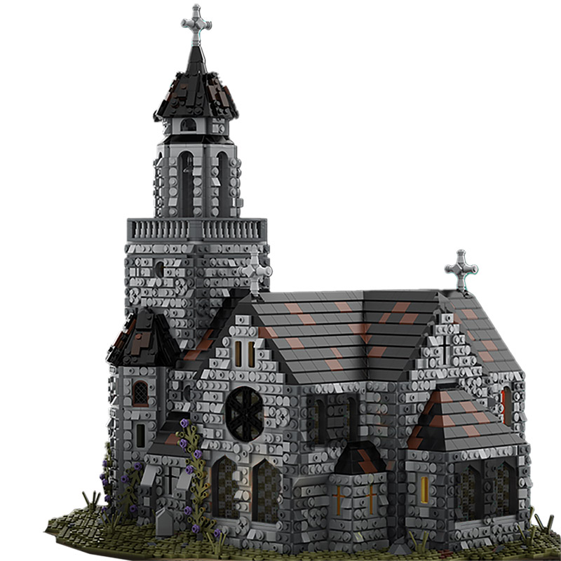 Medieval Cathedral MOC 76813 1 - CADA Block