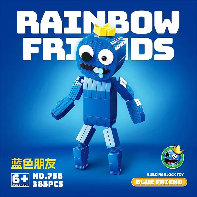 QuanGuan 756 Rainbow Friends Blue 2 - CADA Block