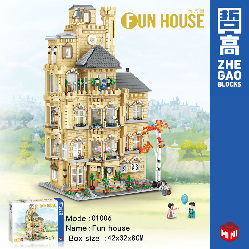 ZheGao 01006 Creator Expert Fun House 3 - CADA Block