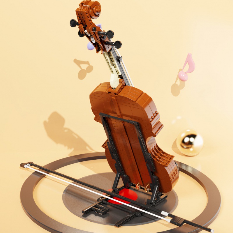 QiZhiLe 90025 Creator Expert Violin 2 1 - CADA Block