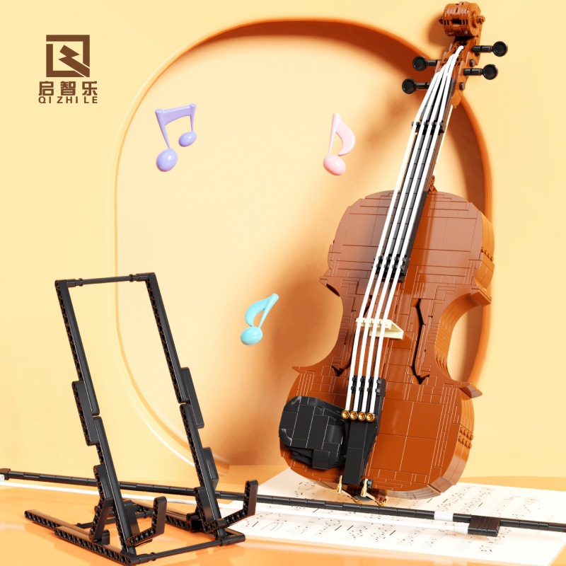 QiZhiLe 90025 Creator Expert Violin 5 1 - CADA Block