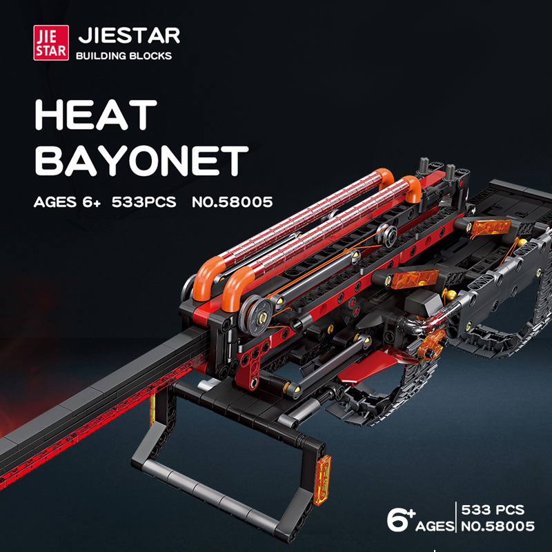 JIESTAR 58005 Technic Heat Bayonet 5 1 - CADA Block