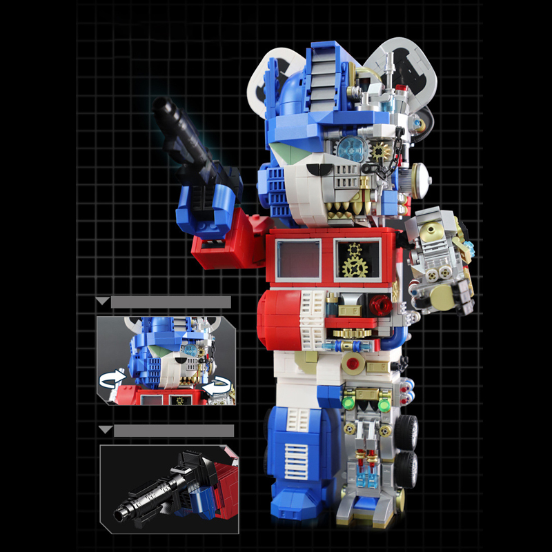 Mechanical Transformers Bear 1 - CADA Block