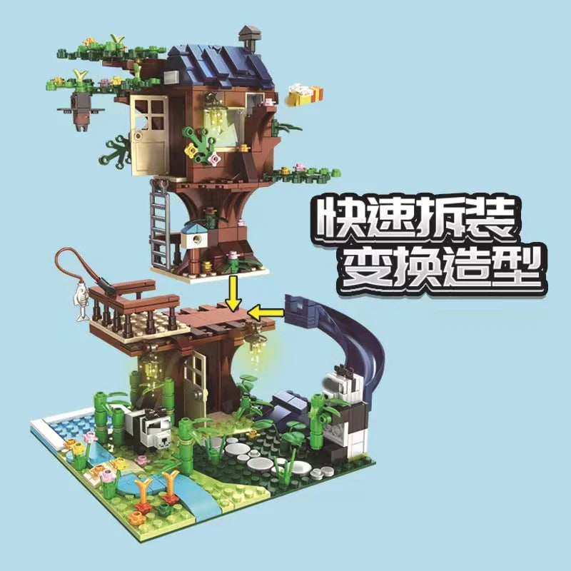 Minecraft Tree House 3 - CADA Block