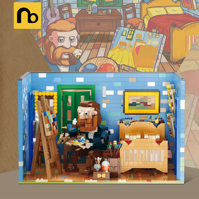 NiceBricks 200616 Van Gogh Art Master 4 - CADA Block