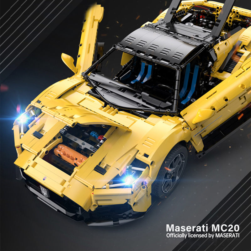 RASTAR 93500 93510 Technic Maserati MC20 Nettuno 3 1 - CADA Block