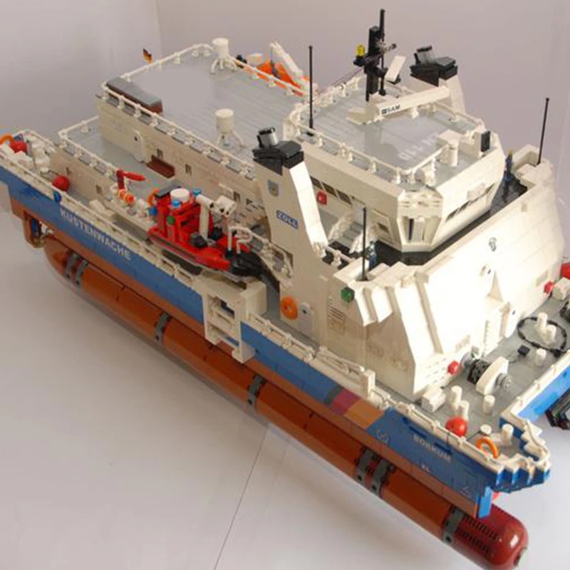 moc building blocks warship model series main 2 1 - CADA Block