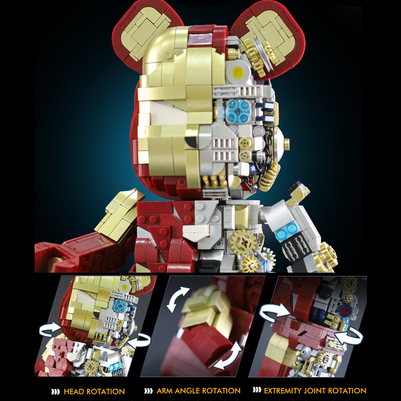 Iron Man Mechanical Bear 1 - CADA Block