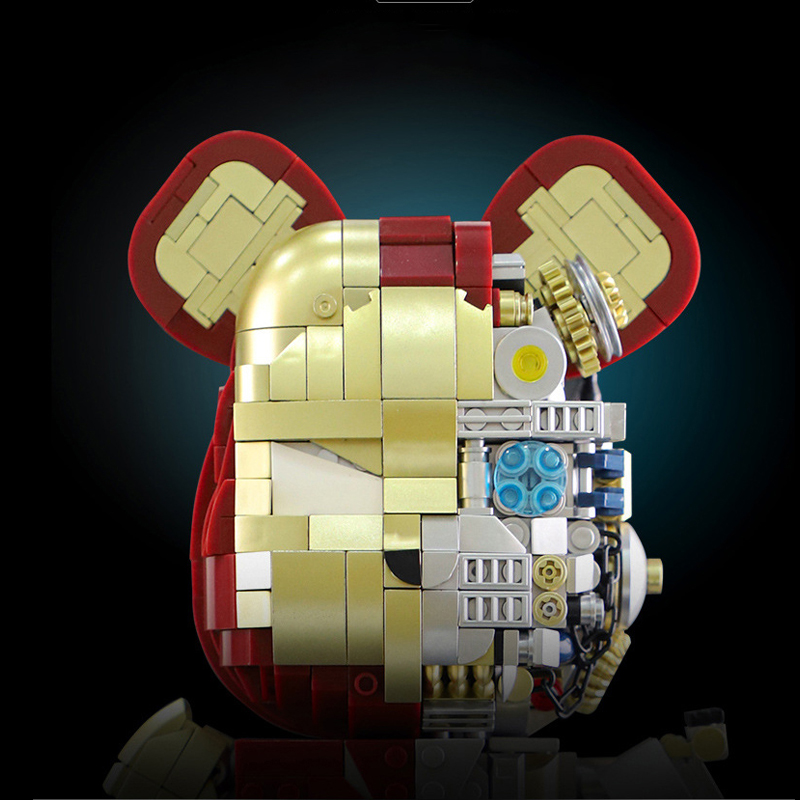 Iron Man Mechanical Bear 2 - CADA Block