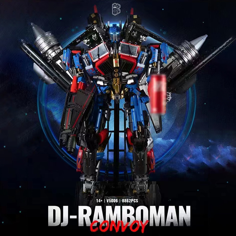 K Box V5006 DJ Rambo Man Robot 5 - CADA Block