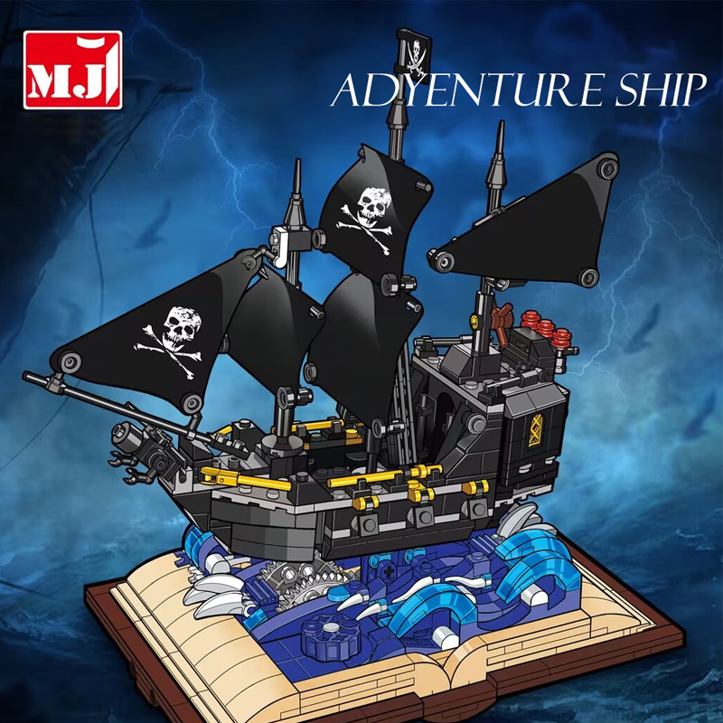 MJI 13019 Pirates Adyenture Ship Book 2 - CADA Block