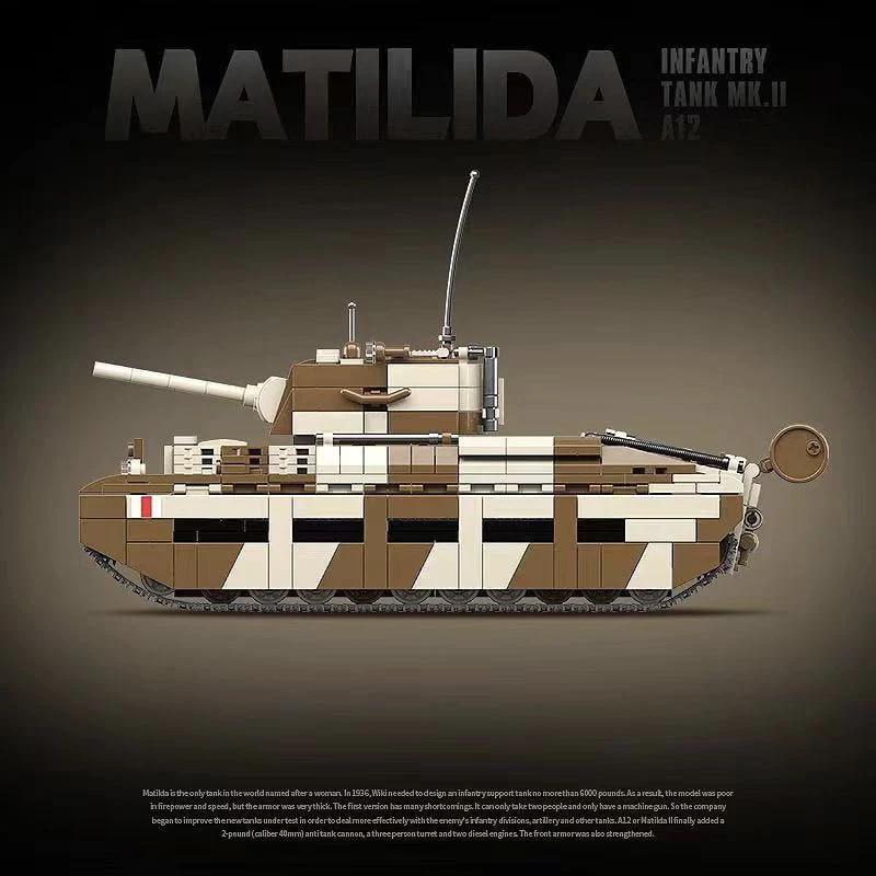 Matilida Infantry Tank MK.II A12 4 - CADA Block