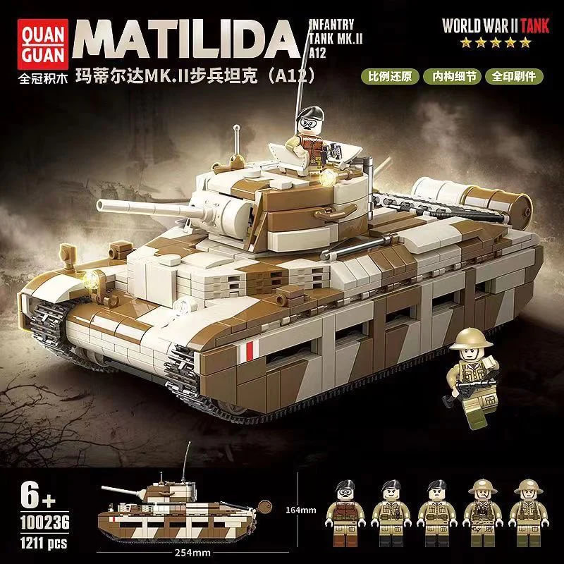 Matilida Infantry Tank MK.II A12 5 - CADA Block