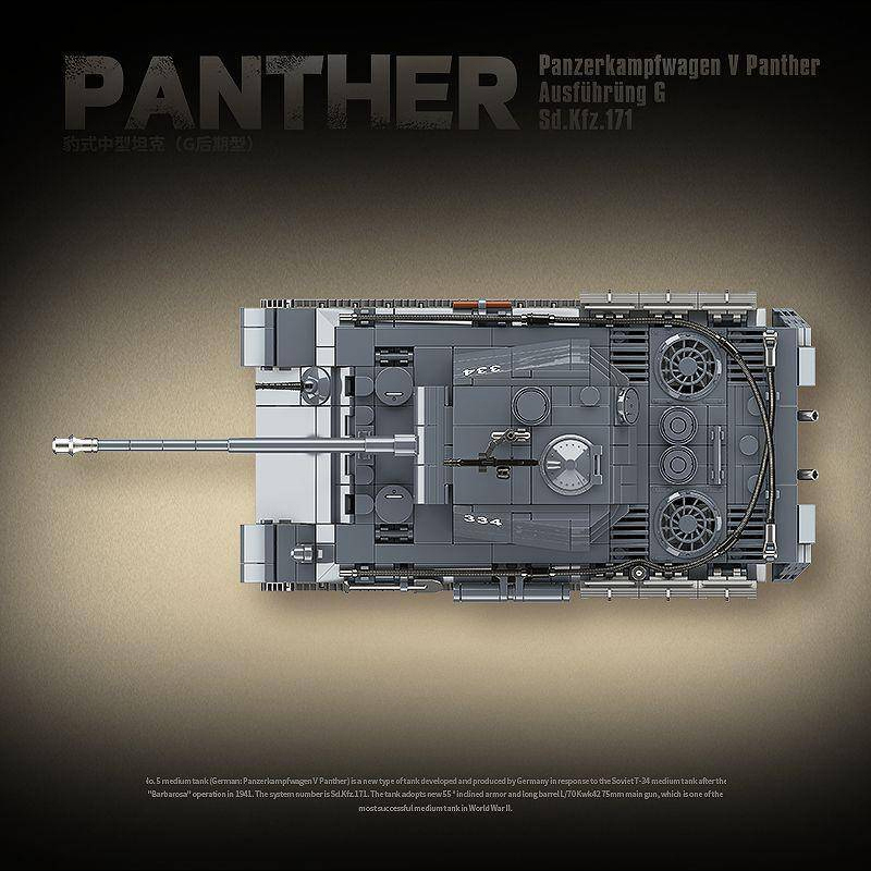 Panther Ausfuhrung 2 - CADA Block