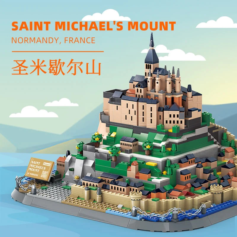 WANGE 6233 Mont Saint Michel 8 - CADA Block