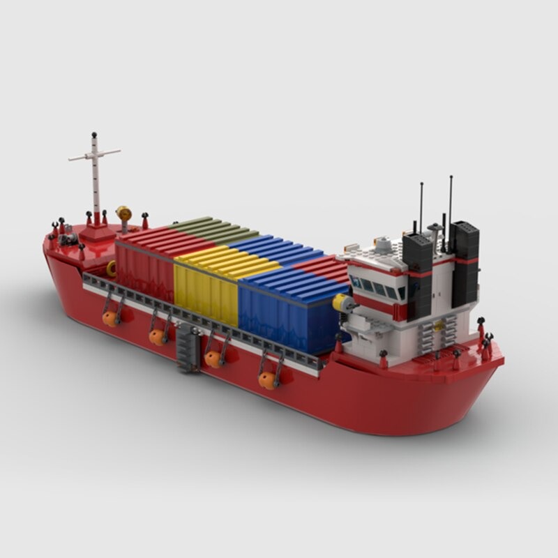 moc building blocks ship model series ur main 2 - CADA Block