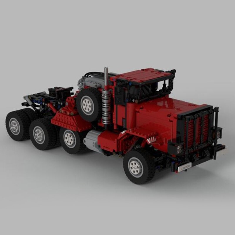 moc building blocks truck model heavy eq main 1 - CADA Block