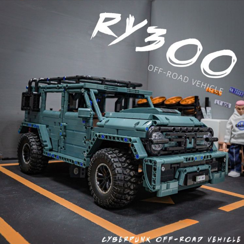 CaCo C009 RY300 SUVS Car With Motor 5 - CADA Block
