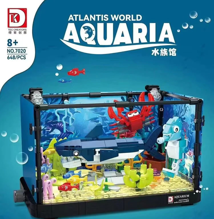 DK 7020 Atlantis World Aquaria 2 - CADA Block