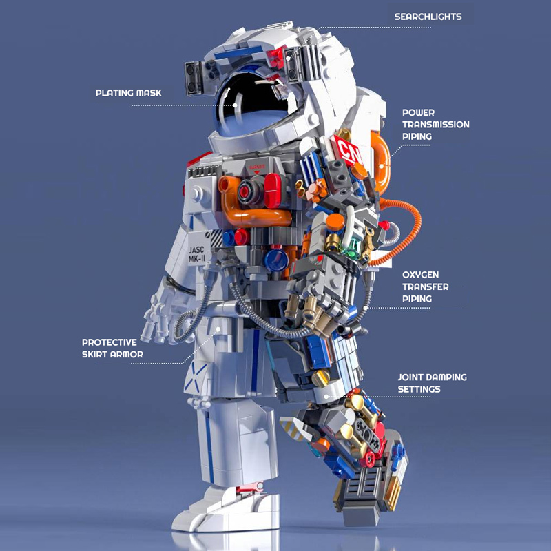 JAKI 9106 Dismantling Astronauts 1 - CADA Block