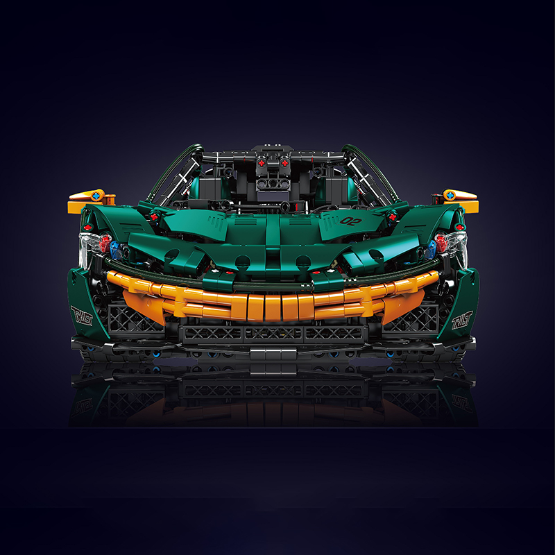 MOULD KING 13091 Green McLaren P1 Hypercar Sports Car 4 - CADA Block
