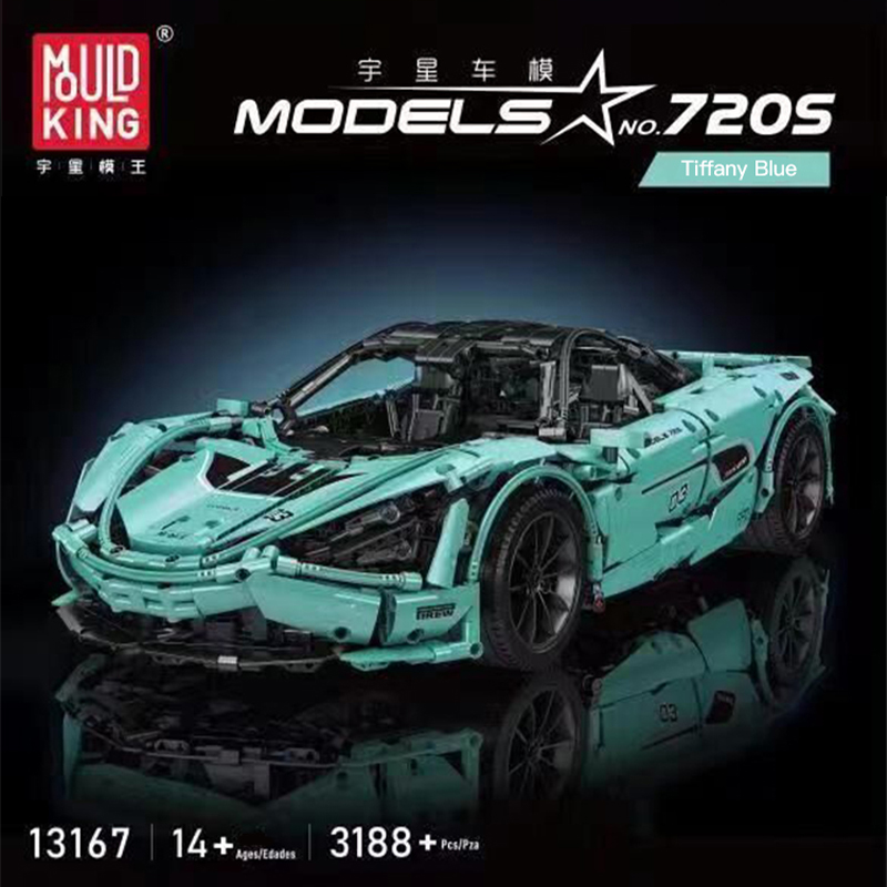 Mould King 13167 McLaren 720S Sports Car 3 - CADA Block