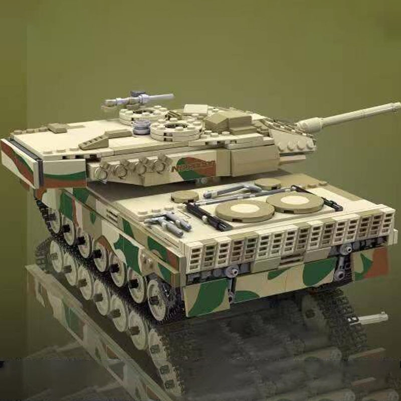 Mould King 20020 Leopard 2 Tank 3 - CADA Block