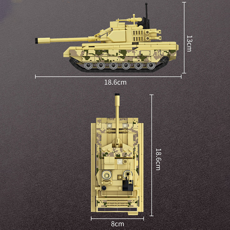 Forange FC4007 VT 4 Main Battle Tank 2 - CADA Block