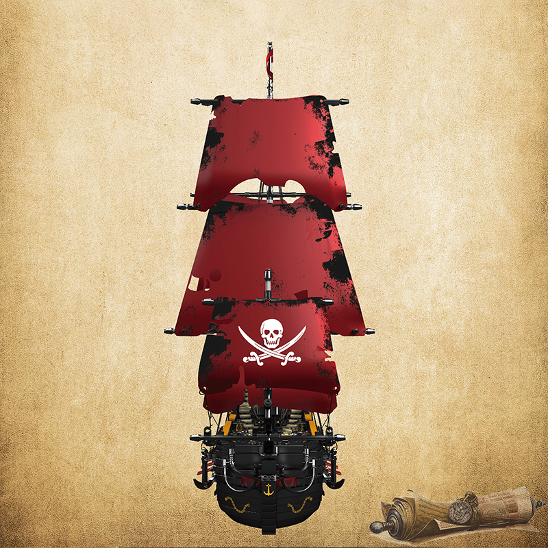 MOULD KING 13109 Pirates of QA Ship 1 - CADA Block