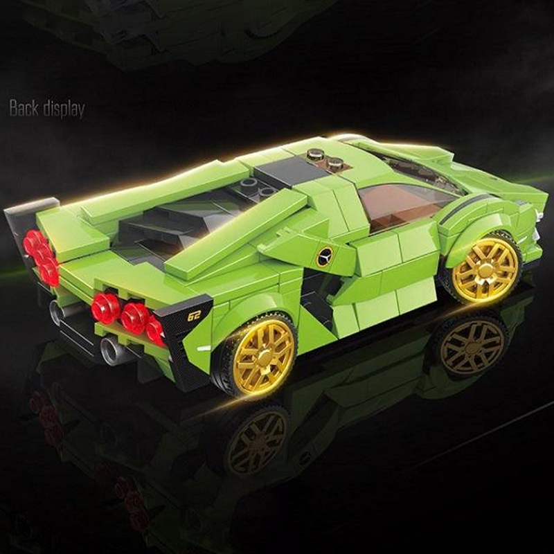 Quanguan 100140 Lamborghini Sian 3 - CADA Block