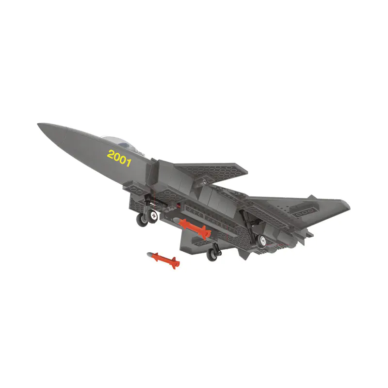 WANGE 4003 J20 Heavy Stealth Fighter 4 - CADA Block