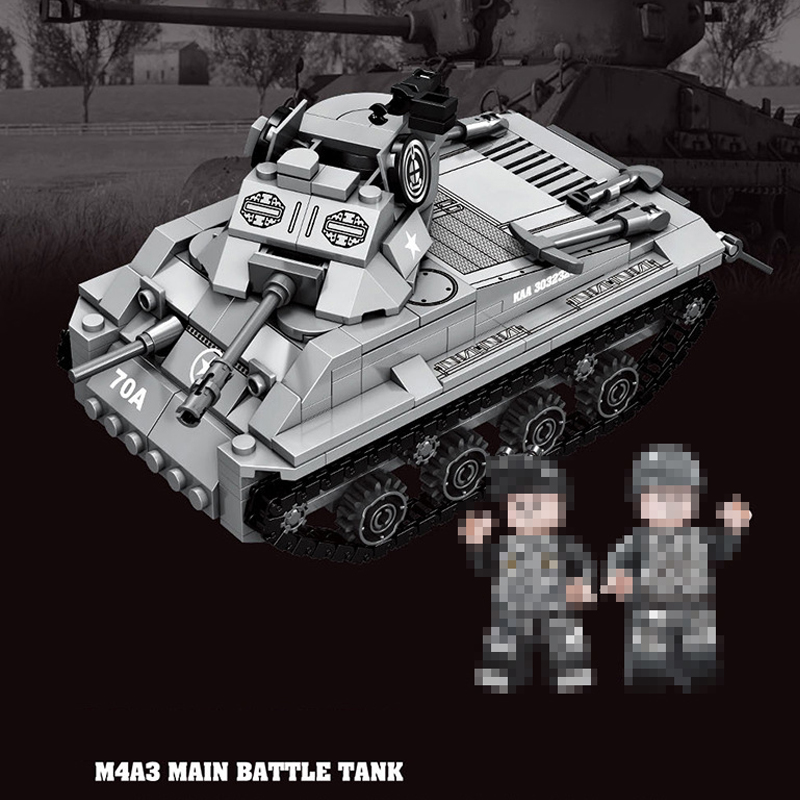 Forange FC4005 M4A3 Main Battle Tank 2 - CADA Block