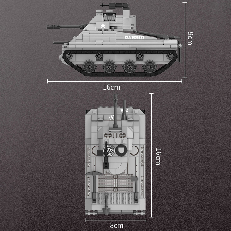 Forange FC4005 M4A3 Main Battle Tank 4 - CADA Block