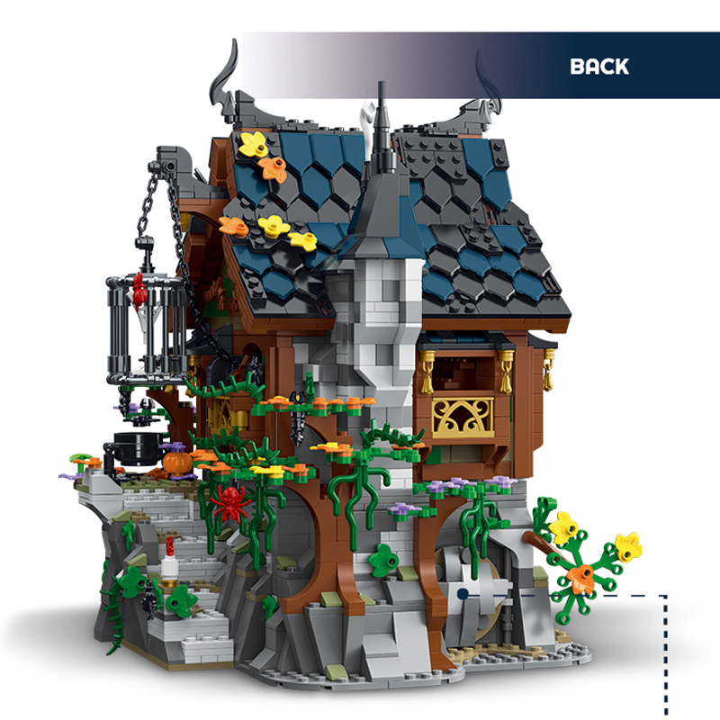 Mork 033011 Medieval The Witch House 2 - CADA Block
