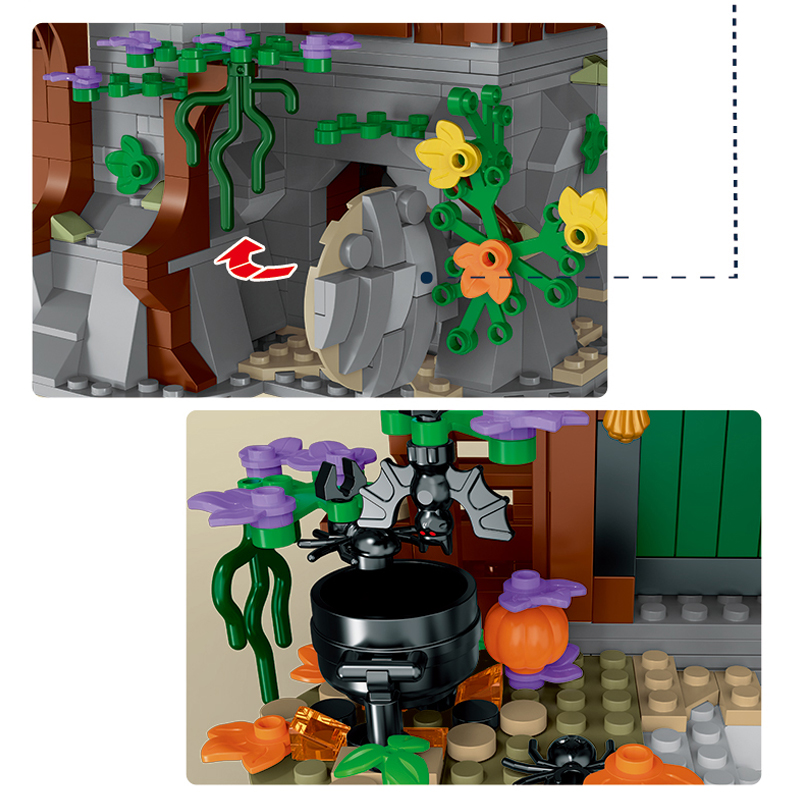 Mork 033011 Medieval The Witch House 4 - CADA Block