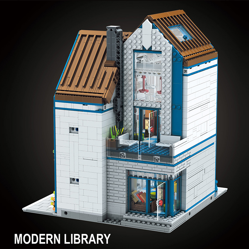 Moud King 16022 Modern Library 2 - CADA Block