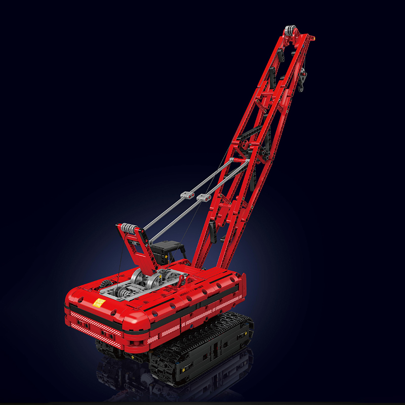 Mould King 15070 Motor Red Crawler Crane 3 - CADA Block