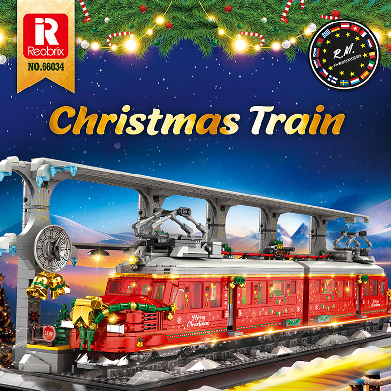 Reobrix 66034 Christmas Train 1 - CADA Block