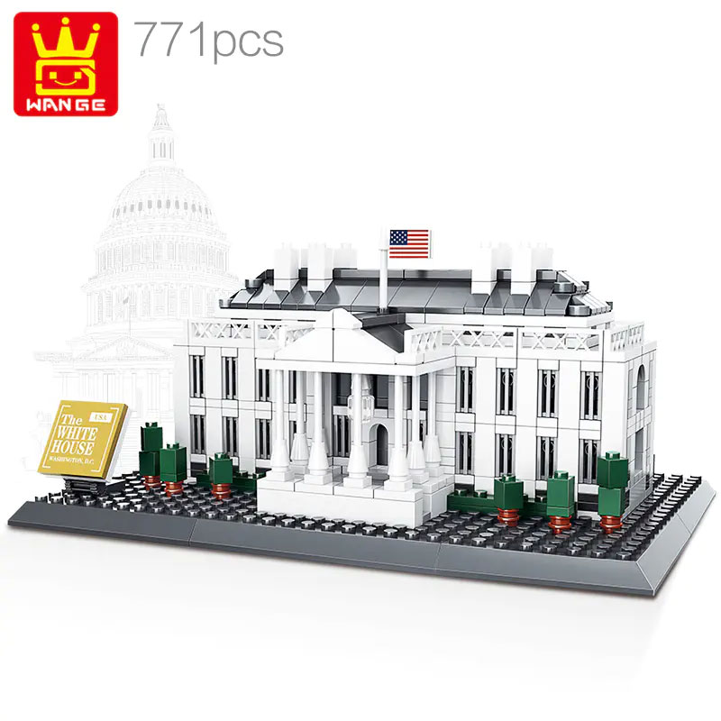 WANGE 4214 The White House of Washington 1 - CADA Block