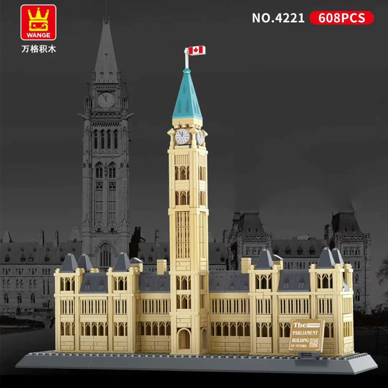 WANGE 4221 Parliament Buildings Ottawa Canada 1 - CADA Block