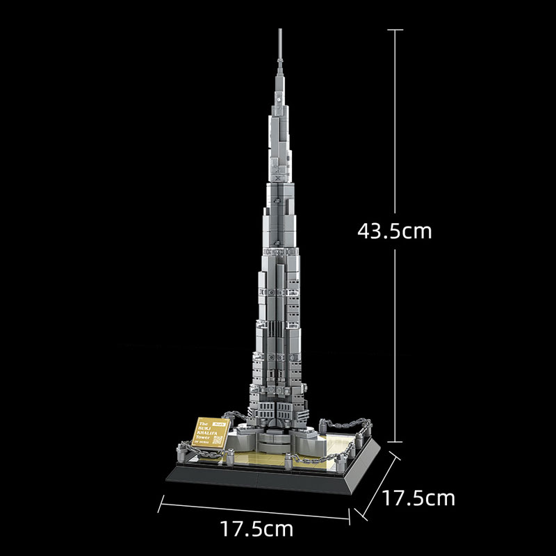 WANGE 4222 Burj Khalifa Dubai 2 - CADA Block