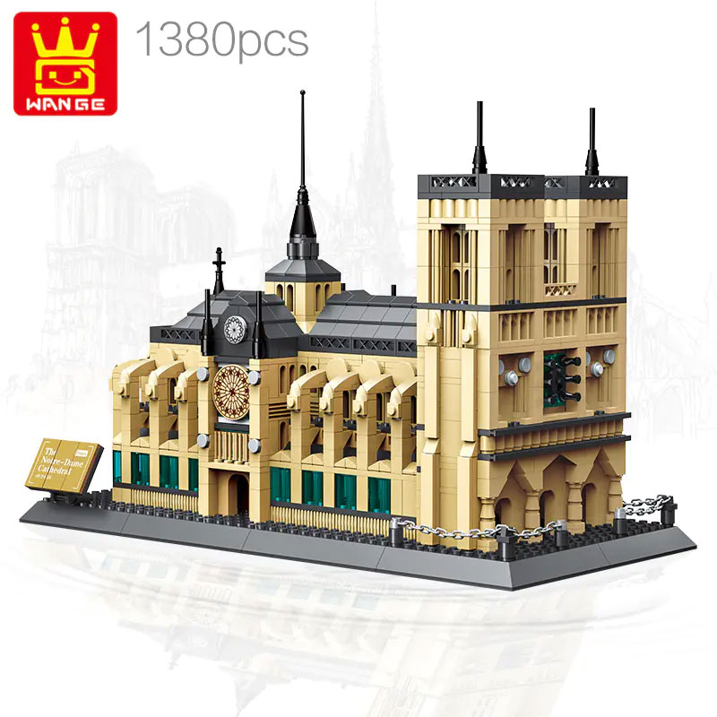 Wange 5210 Cathedrale Notre Dame de Paris 1 - CADA Block