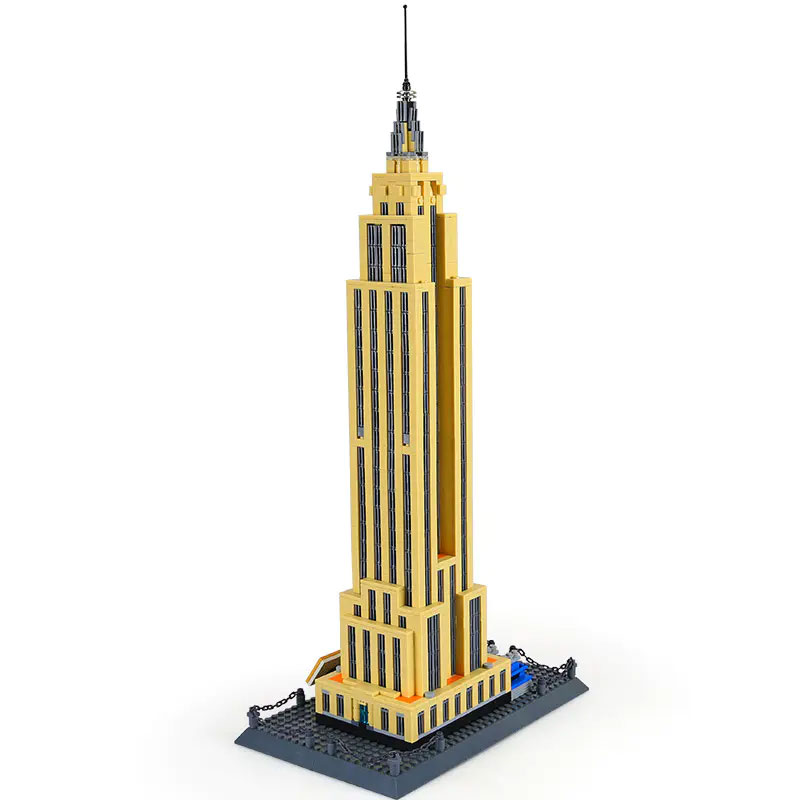 Wange 5212 The Empire State Building of New York 1 - CADA Block