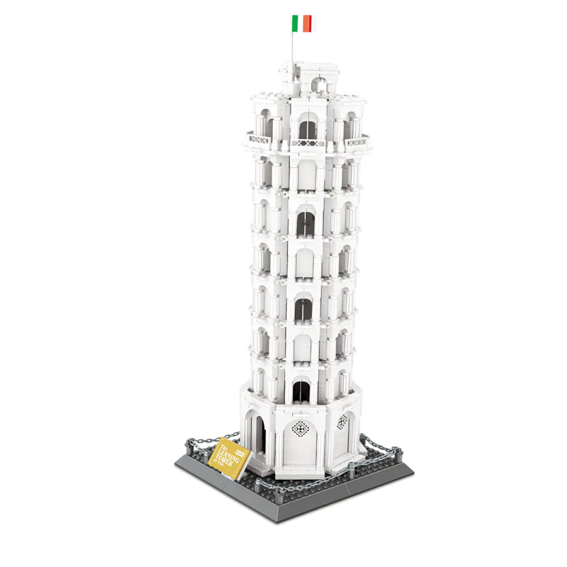 Wange 5214 The Leaning Tower of Pisa Italy 2 - CADA Block
